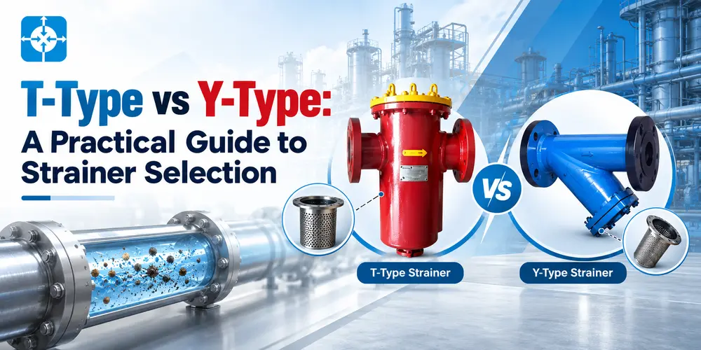 T-Type vs Y-Type: A Practical Guide to Strainer Selection